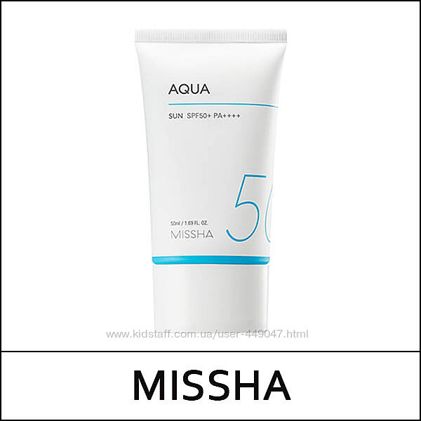 Солнцезащитный гель MISSHA All-around Safe Block Aqua SPF50 PA 4плюса 50мл
