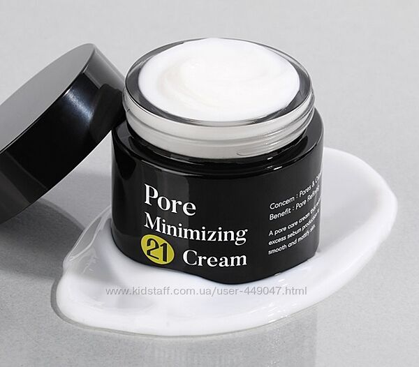 Матирующий крем для сужения пор TIAM Pore Minimizing 21 Cream 50 мл 
