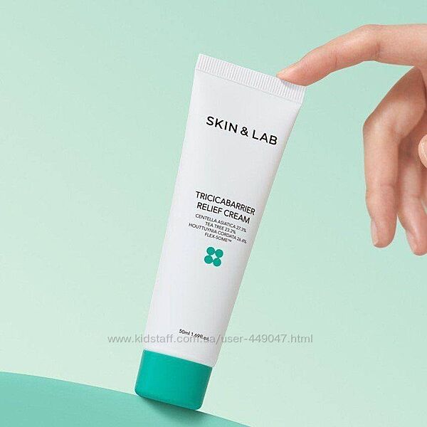 Заспокійливий крем з центеллою SKIN&LAB Tricicabarrier Relief Cream 50 мл