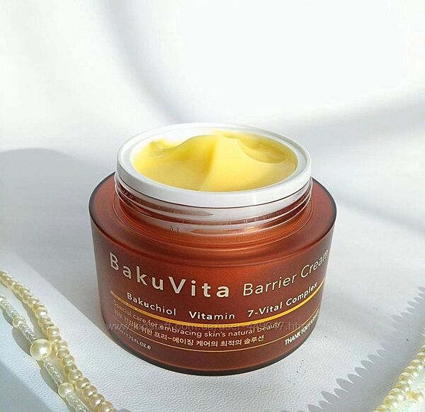 Зволожувальний крем з бакучіолом THANK YOU FARMER BakuVita Barrier Cream 50