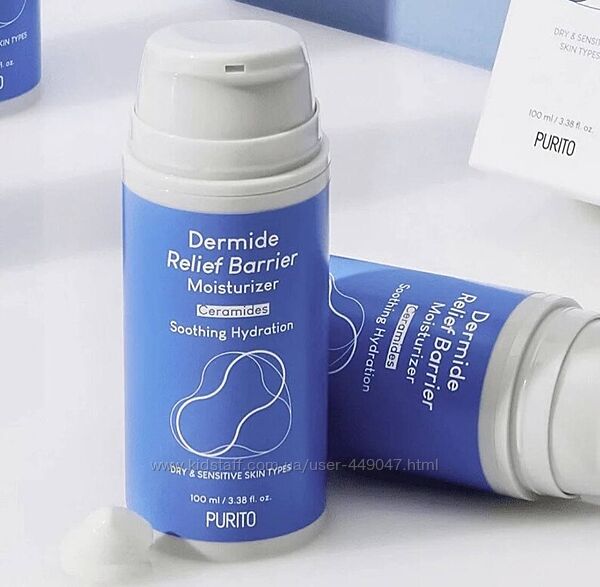 Зволожуючий барєрний крем Purito Seoul Dermide Relief Barrier Moisturizer