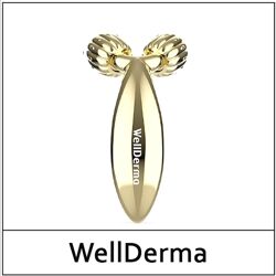 Роликовий масажер WellDerma Face Lifting Compact Roller Gold