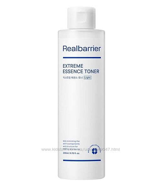 Тонер есенція із церамідами Real Barrier Extreme Essence Toner Light 200 мл