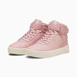 Утеплені хайтопи, високі кросівки Puma Carina, оригінал