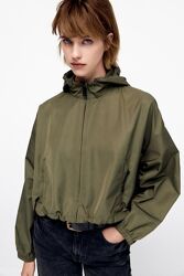 Новая ветровка куртка бомбер Zara - р. евро М