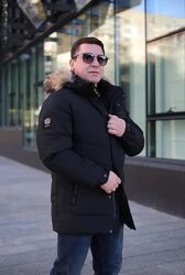 Продам чоловічу зимову куртку BLACK VINYL р. 50 UA, підліток, дуже тепла 