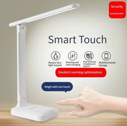 LED Светодиодная сенсорная складная настольная лампа с USB-подключением