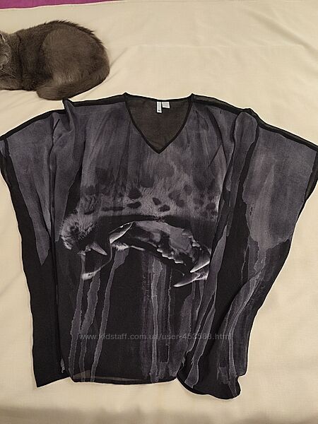 Літня шифонова блуза парео туніка H&M