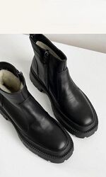 Черевики шкіряні,  зима,  розмір  40 , нові , в наявності 