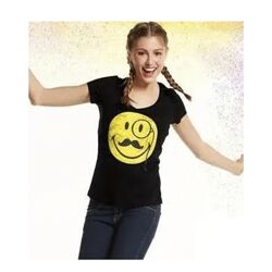 Happy week by smileyworld германия новая хлопковая футболка смайлы