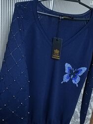 Kazee  Туреччина нова жіноча кофтинка зі стразами 