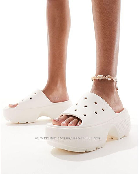 Crocs крокс босоножки сабо шлепки Stomp Slide 8US 