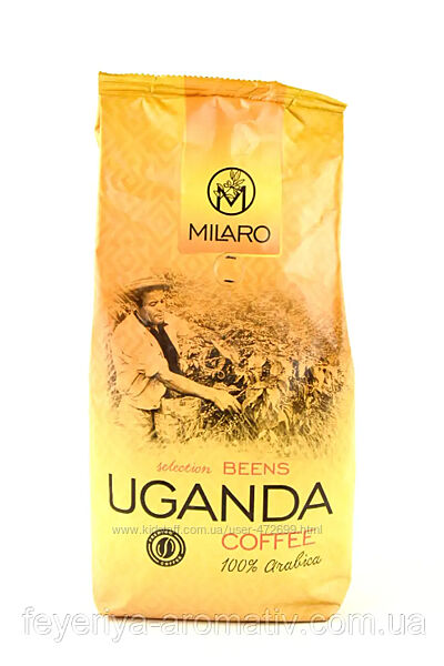 Кава в зернах Milaro Uganda, 1кг Іспанія