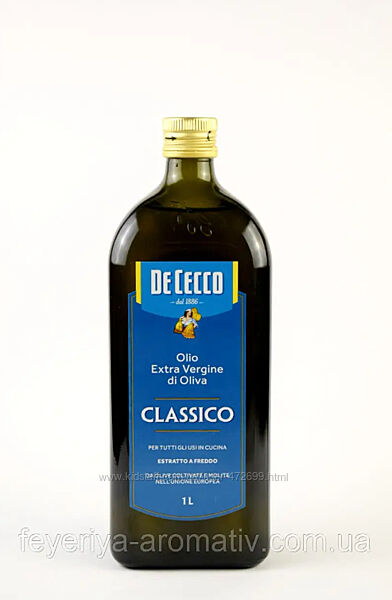 Оливкова олія De Cecco Classico Extra Virgin 1л Італія