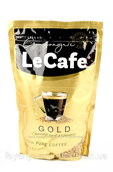 Кава розчинна Le Cafe Gold у мякій упаковці 200 г Польща