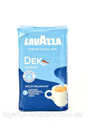 Кава мелена без кофеїну Lavazza Dek Decaffeinato 250г Італія