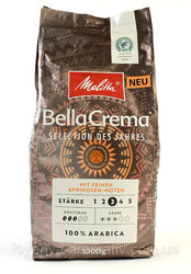 Кава в зернах з ароматом абрикоса Melita Bella Crema Selection des Jahres