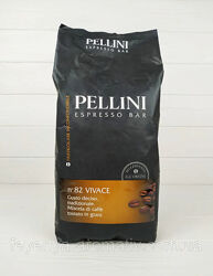 Кава в зернах Pellini Espresso Bar n82 Vivace 1кг Італія