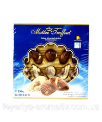 Шоколадні цукерки праліне Maitre Truffout Seashells chocolate pralines 250g