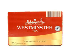 Чай чорний Westminster Tea 50 пакетиків Німеччина