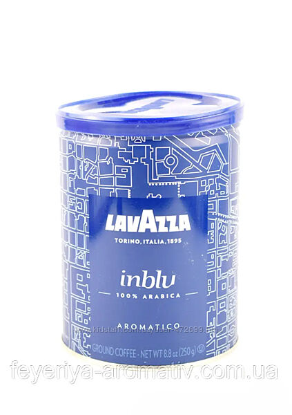Кава мелена Lavazza Espresso in blu Aromatico 100 arabica ж/б 250 г Італія