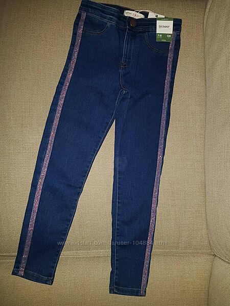 Новые скинни, джегинсы, джинсы Lefties, 122-128 см