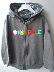 Худи кофта на молнии для мальчика Lonsdale 5-6yrs 110-116cm утепленная