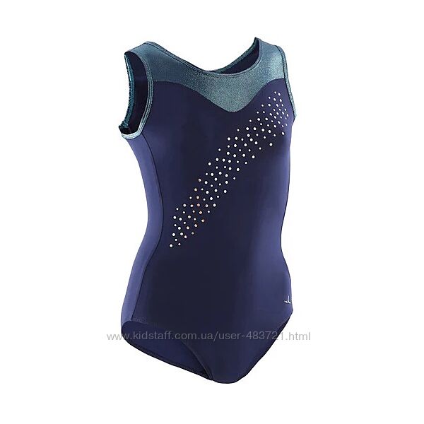 Купальник  без рукавів для гімнастики танців Decathlon 152-158 см