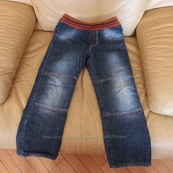 Джинси утеплені gee jay 5 - 6р.