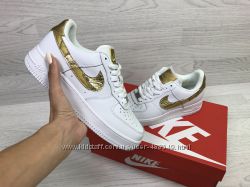  Кроссовки женские  Nike Air Force 1 CR7 white