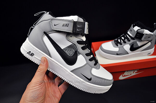кросівки зимові Nike Air Force High арт 21545 унісекс, найк, зима