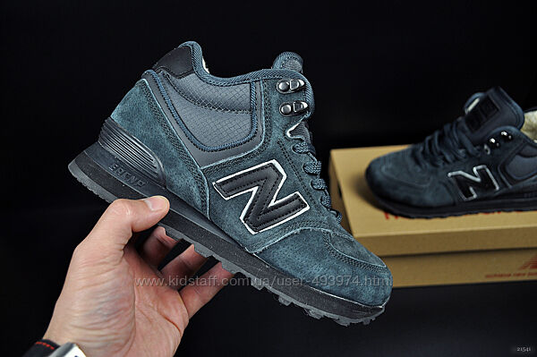 кросівки зимові New Balance 574 High арт 21541 унісекс, нью беленс