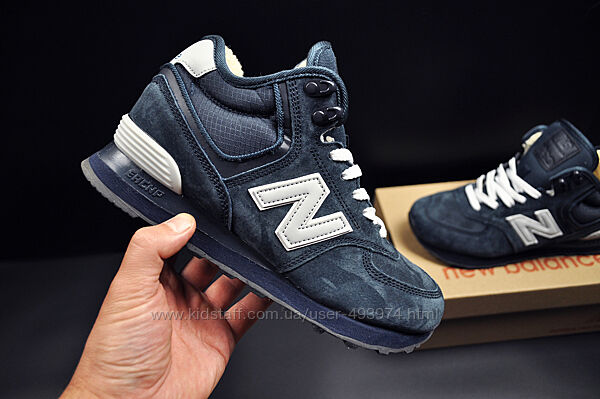 кросівки зимові New Balance 574 High арт 21543 унісекс, нью беленс