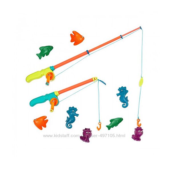 Ігровий набір  Магнітна риболовля, що змінює колір Battat