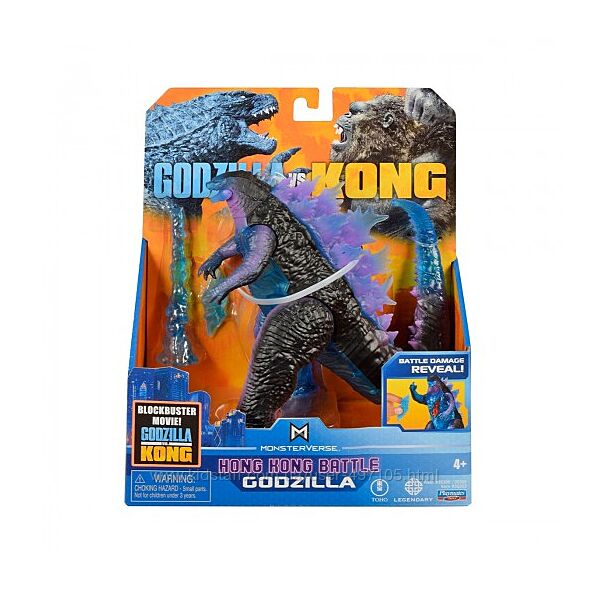Фігурка Godzilla vs. Kong - Ґодзілла з ранами та променем