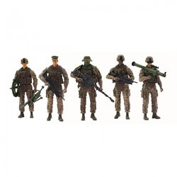 Игровой набор фигурок солдат ELITE FORCE  РАЗВЕДКА 5 фигурок, аксесс.