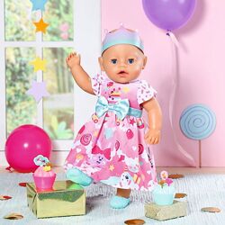 Набор одежды для куклы Baby born - День рождения делюкс