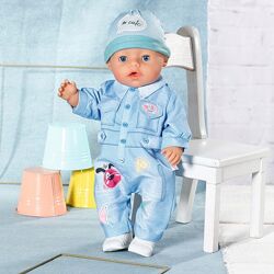 Набор одежды для куклы Baby Born - Джинсовый стиль беби борн