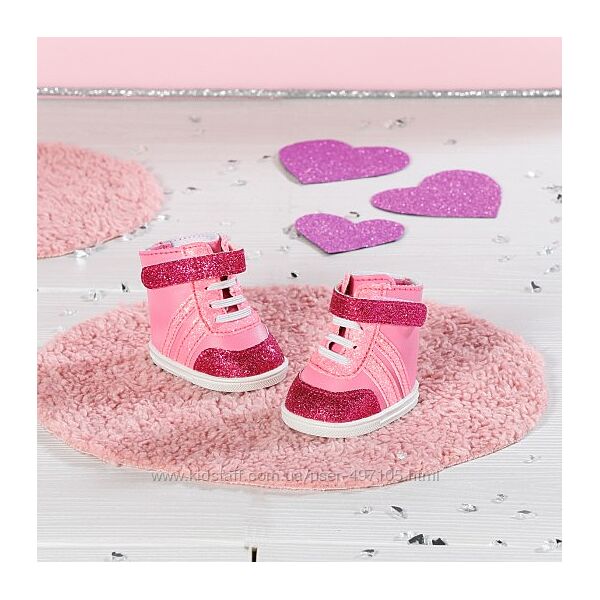 Обувь для куклы Baby Born - Розовые кеды беби борн