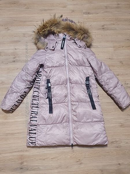 Зимнее пальто куртка для девочки 160 р anernuo 