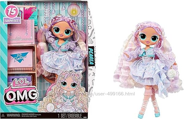 LOL Surprise OMG Pearla Fashion Doll with 15 Surprises Including Mermaid Th