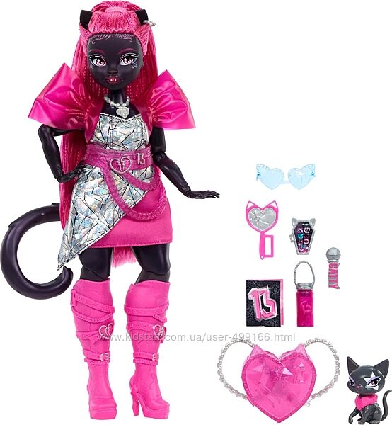 Нова оригінал Monster High Catty Noir Doll Кетти Нуар Кетті