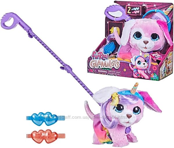 furReal цуценя Glamalots, інтерактивна іграшка, 7 аксесуарів