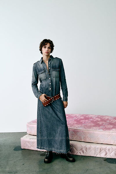 Джинсове плаття Zara розмір S