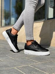Кросівки nike air force pixel black white, жіночі чорні шкіряні кросівки