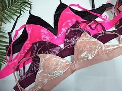 Бархатный браллет  без косточек  от Pink Victorias Secret