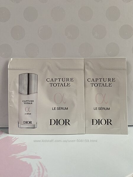 Dior capture totale le serum сиворотка для обличчя і шиї 1 мл пробник