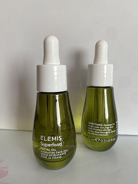 Elemis superfood facial oil поживна олійка для шкіри обличчя зі зволожуючим