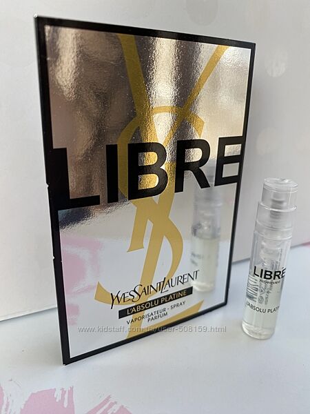 Yves saint laurent libre l&acuteabsolu platine eau de parfum 1,2ml