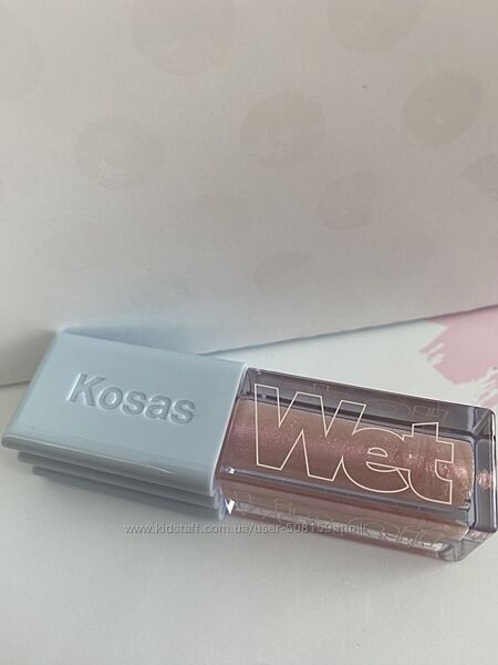 Олія блиск для губ kosas wet lip oil plumping gloss у відтінку exposed